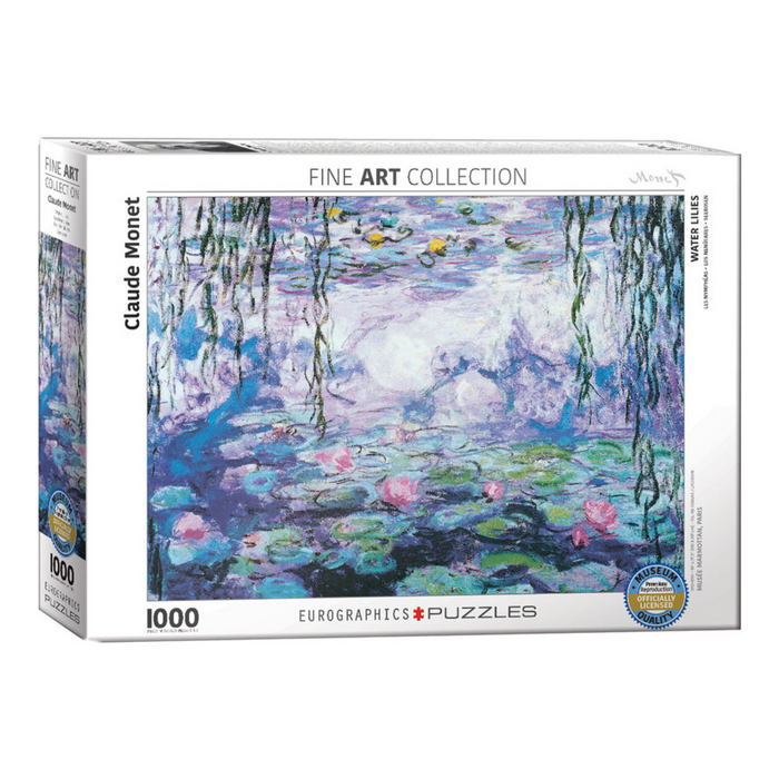 Claude Monet Water Lilies 1000 Piece Puzzle