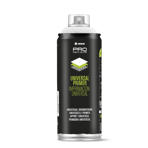 MTN WEPRO Universal Primer 400ml aerosol spray primer for metal, glass, ceramic, tile and plastic surfaces