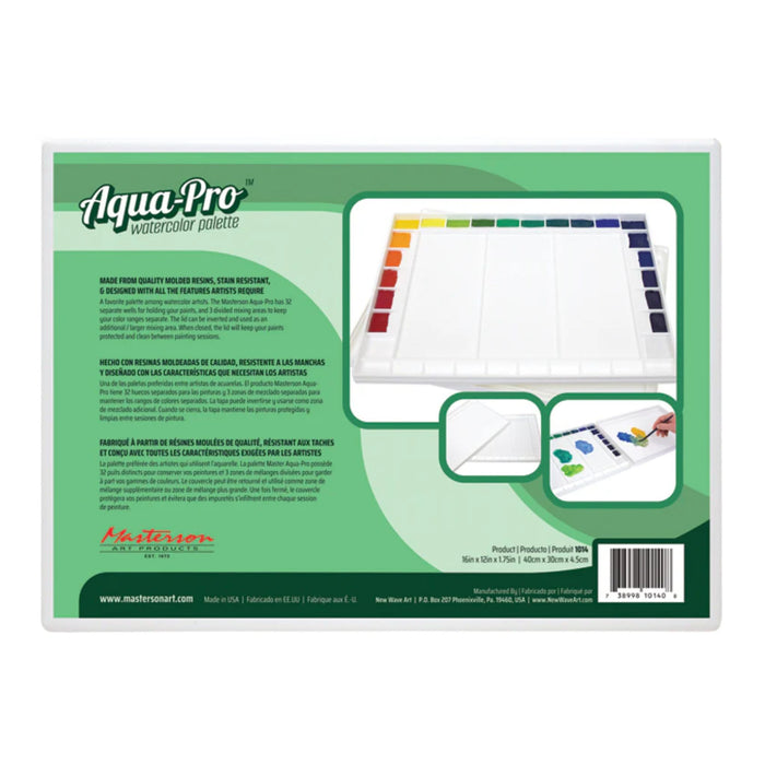 Masterson Aqua Pro Watercolor Palette