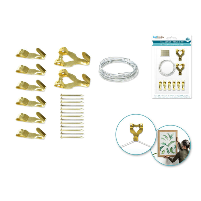 Wall Hanging Essentials Kit, 22 pc