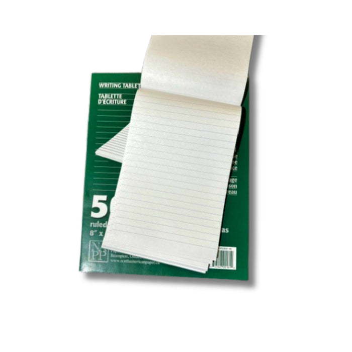 Writing Book Ruled Writing Tablet Ruled Sheets — Wallack's Art Supplies & Framing