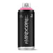 MTN Hardcore 400ml high-pressure gloss spray paint can with pink colour indicator cap