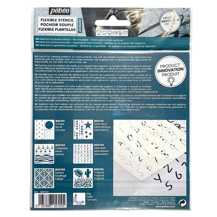 Pébéo Flexible Stencils