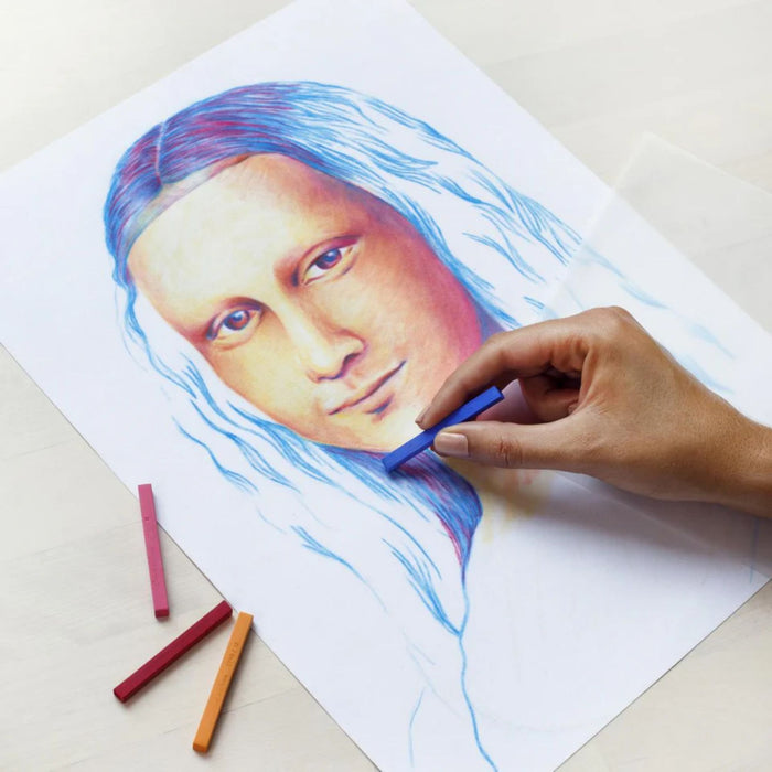 Conte Crayon Portrait Set of 12 Colours