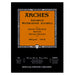 Arches Watercolour Pad Rough texture 9x12 inch artist watercolour paper pad packaging