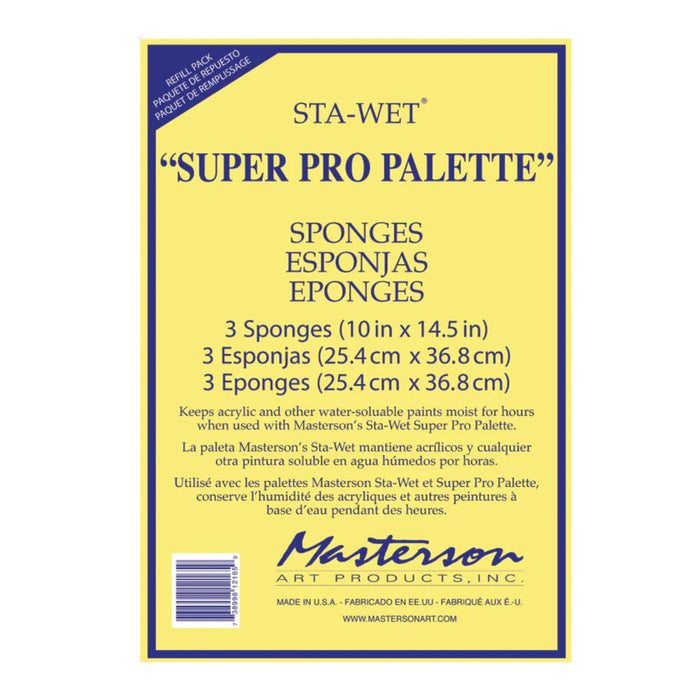 Masterson Sta-Wet Sponge Refills