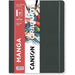 Canson Graduate Manga Sketchbook 8.5 x 11 inch with smooth 200 gsm paper and elastic closure