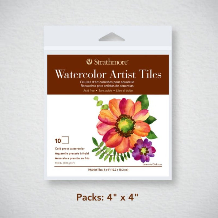 Strathmore 400 Watercolour Artist Tiles - Cold Press