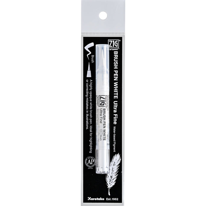 Kuretake ZIG Cartoonist White Brush Pen