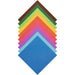 Ten colour origami paper assortment squares for paper folding