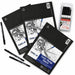 Canson Comic Manga Sketch Pads displayed with Pigma Sensei pens for comic drawing