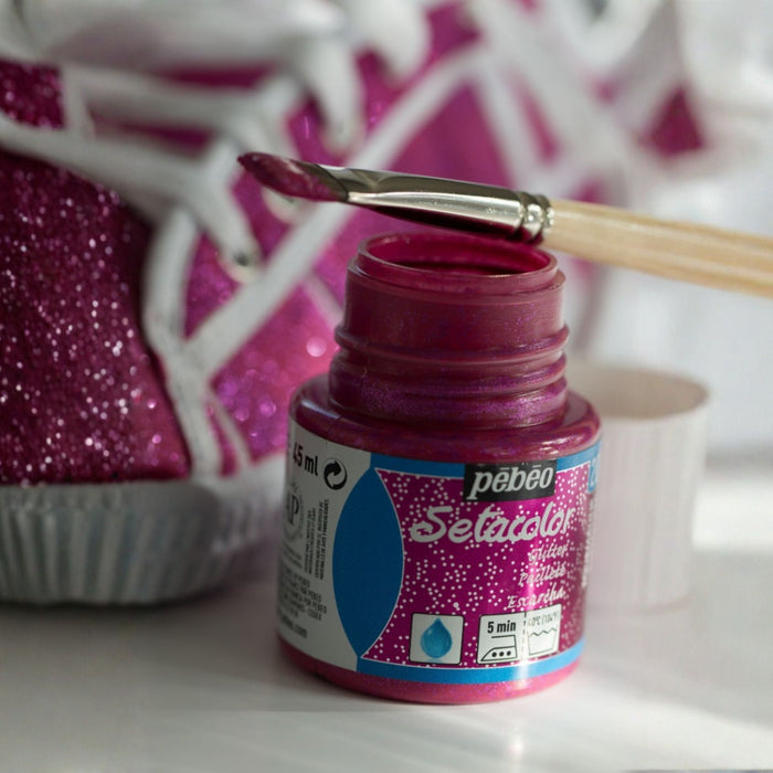 Pébéo Setacolor Light Fabrics Glitter 45 ml