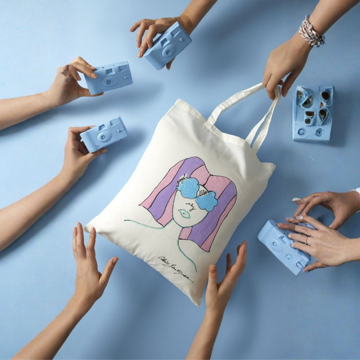 Pébéo 7A pastel fabric markers on decorated textile surface