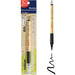 Kuretake Bimoji Fine brush pen with sample black brush stroke