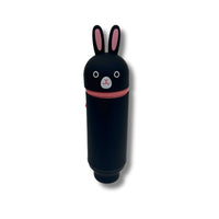 PuniLabo Stand Up Pen Case Black Rabbit