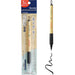 Kuretake Bimoji Extra Fine brush pen with sample black brush stroke