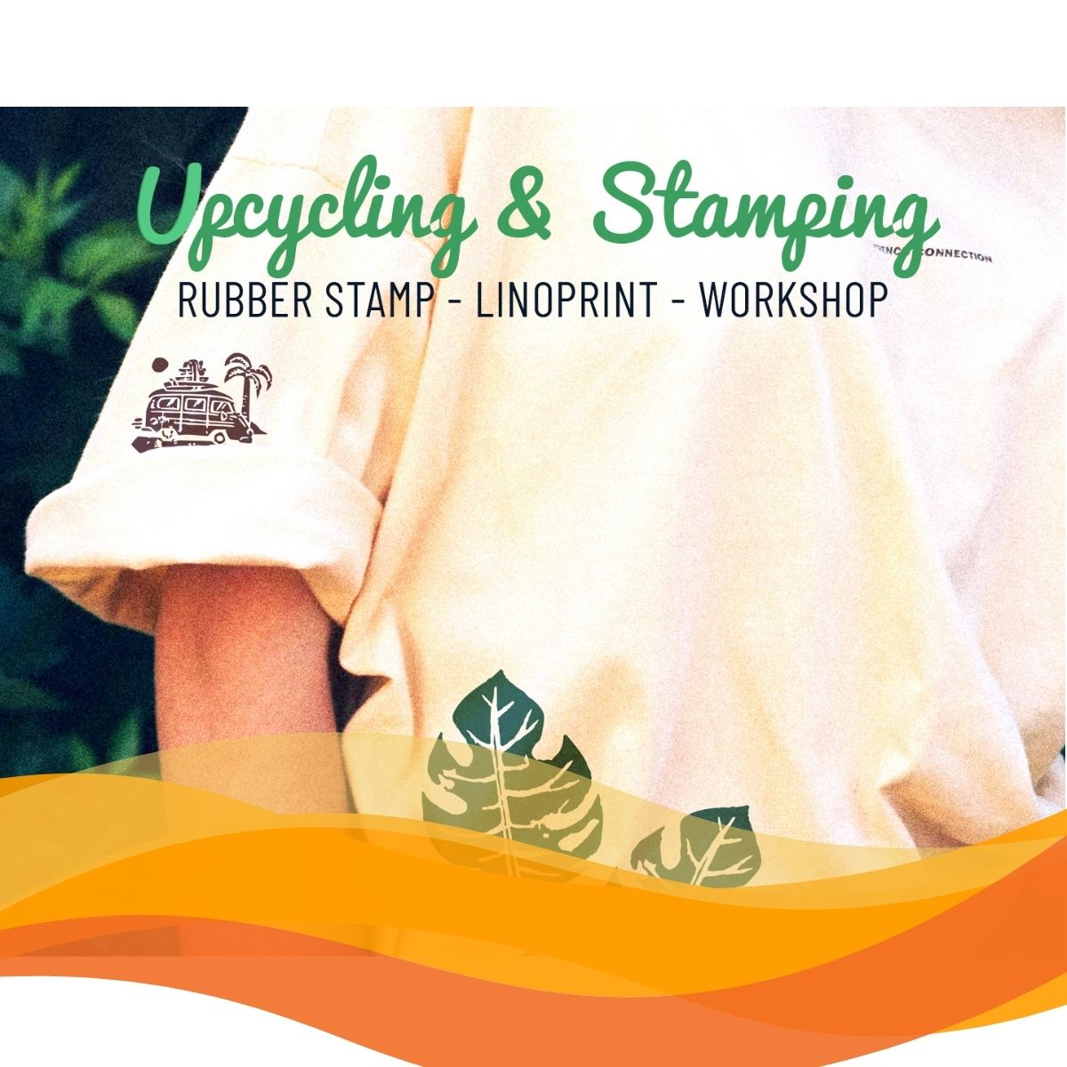 Upcycling & Stamping your Clothes with Vanessa Delaveau