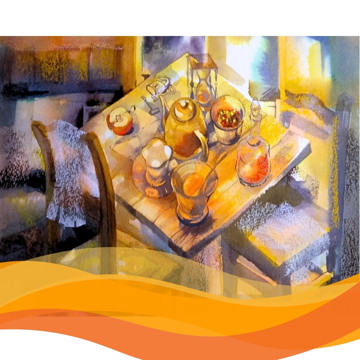 Intermediate/Advanced Watercolour Painting with Yulia Lisitsyna