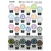 Kuretake ZIG Clean Colour Dot Marker Colour Chart