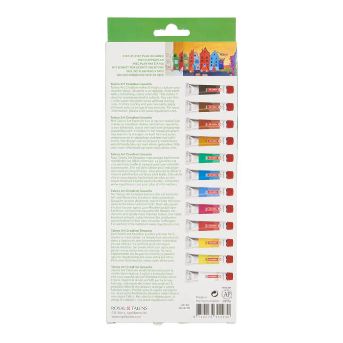 Art Creation Gouache Sets 12ml Tubes