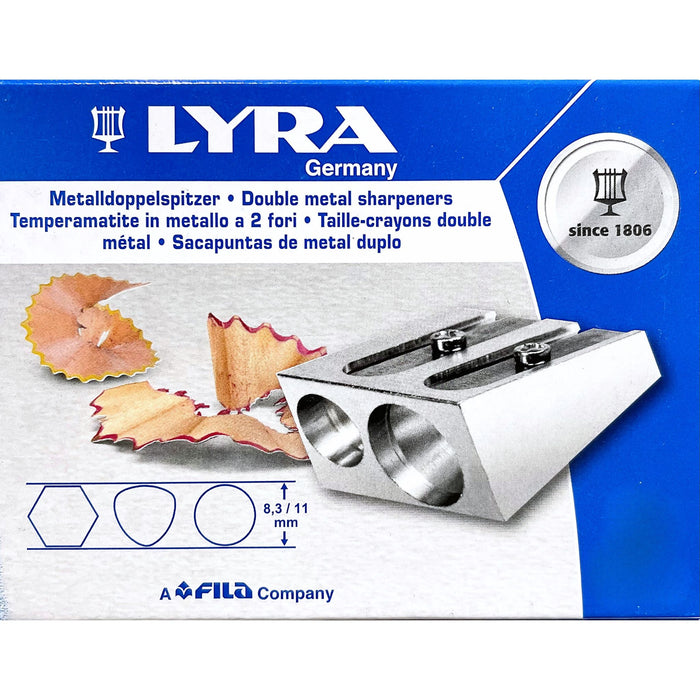 Lyra Double Metal Pencil Sharpeners