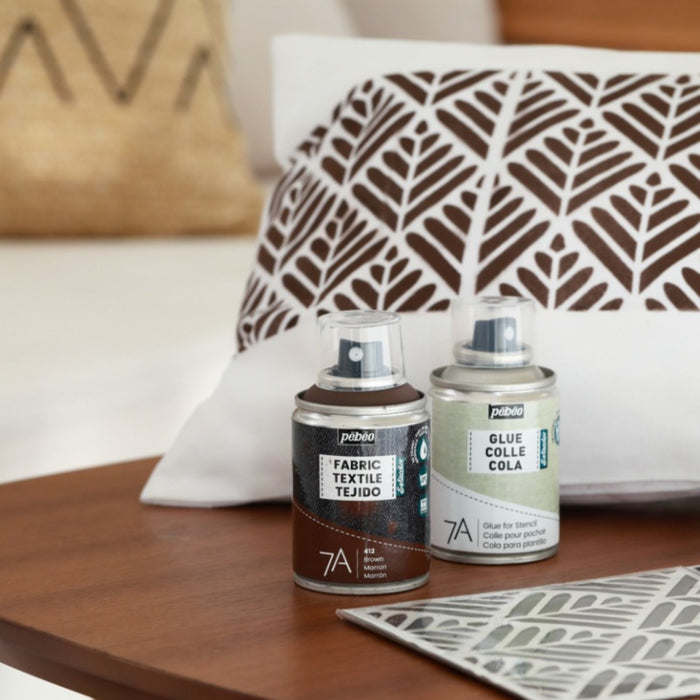 Pébéo 7A Spray Repositionable Stencil Glue - 100 ml
