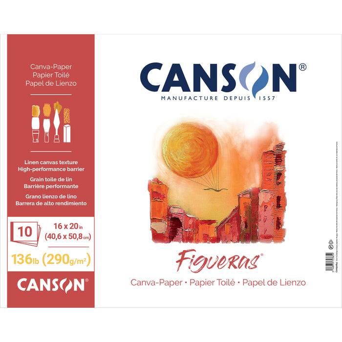 Canson Figueras Canva-Paper Pad 16x20