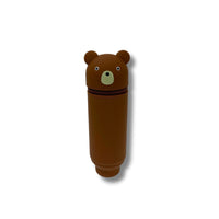 PuniLabo Stand Up Pen Case Brown Bear
