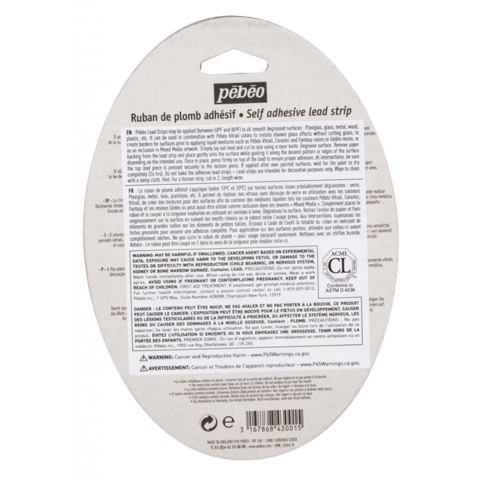 Pébéo Vitrail Self Adhesive Lead Strip
