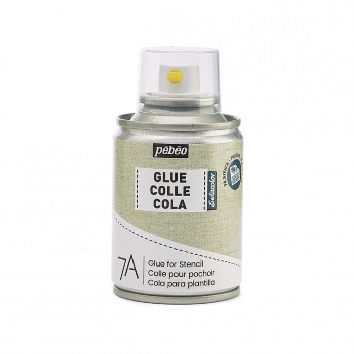 Pébéo 7A Spray Repositionable Stencil Glue - 100 ml