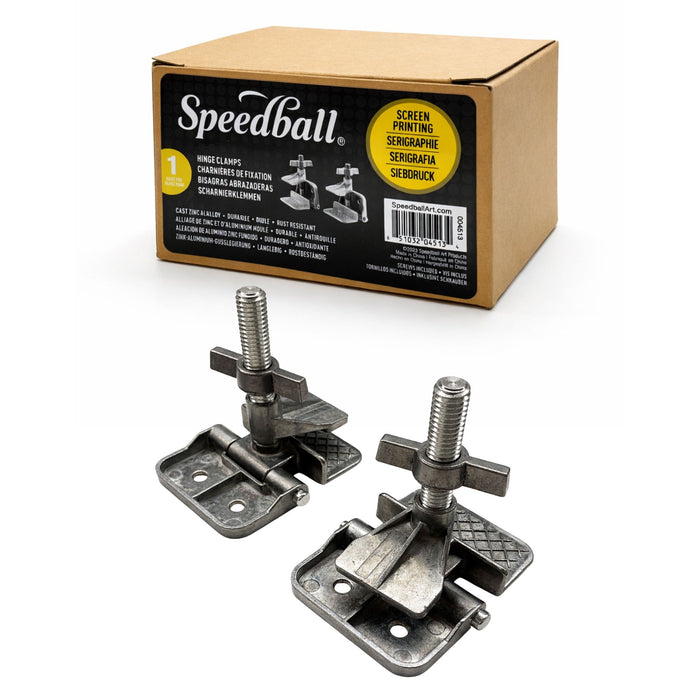 Speedball Screen Printing Hinge Clamps pack of 2 with box