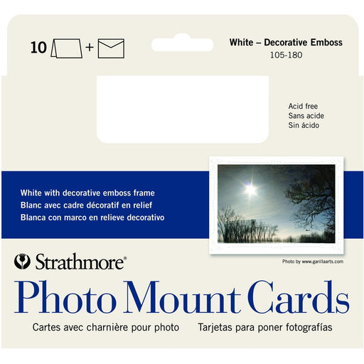 Strathmore Photo Mount Cards - Decorative