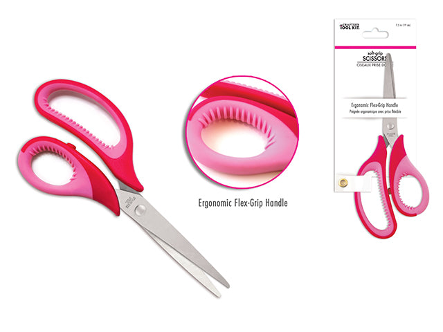 Soft-Grip Scissors 7.5"