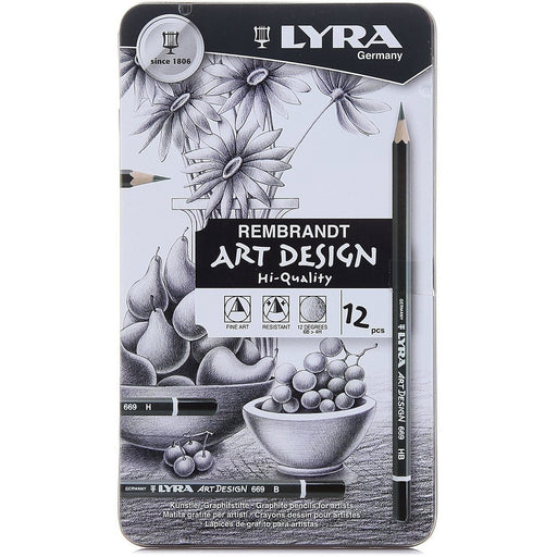 Lyra ArtDesign Graphite Pencil Set of 12