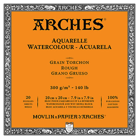 Arches 140LB Rough Watercolour Blocks