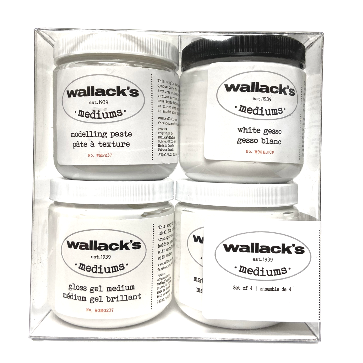 Wallack's Acrylic Mediums Set — Wallack's Art Supplies & Framing
