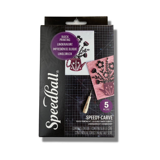 Speedball Block Printing Kit Speedy Stamp Basic