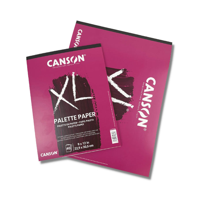 Canson XL Disposable Palette both sizes pictured