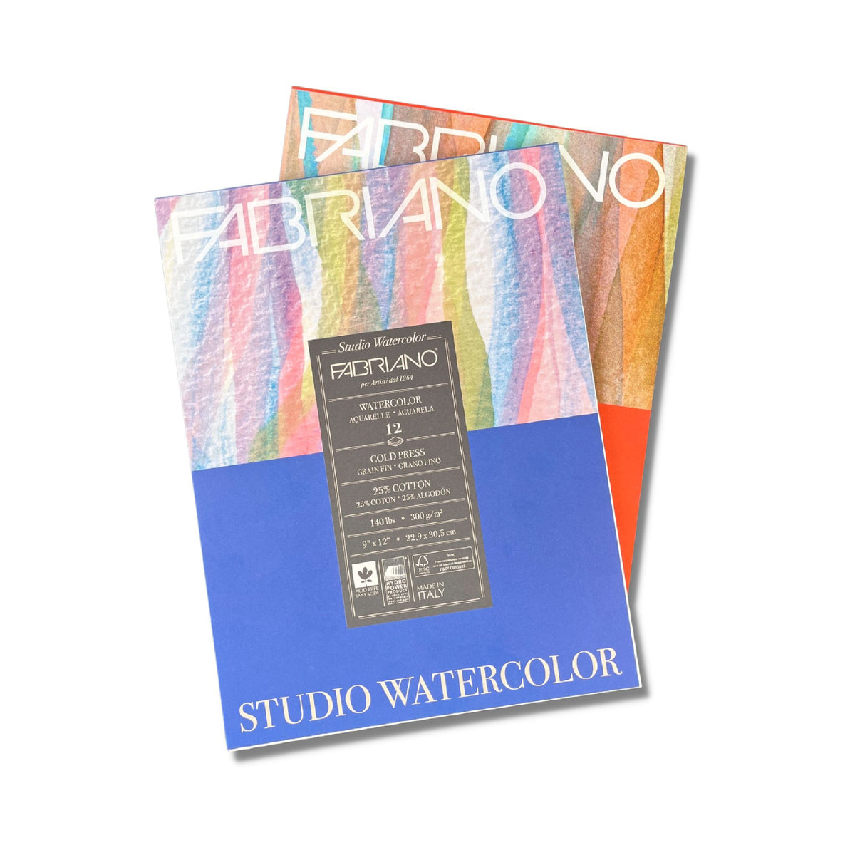 Fabriano Studio Watercolor Pads