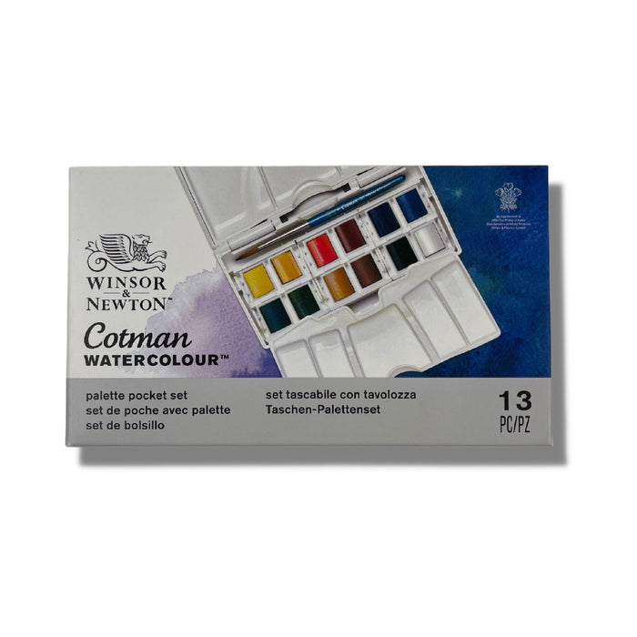 Winsor & Newton Cotman Watercolour Pocket Plus Set