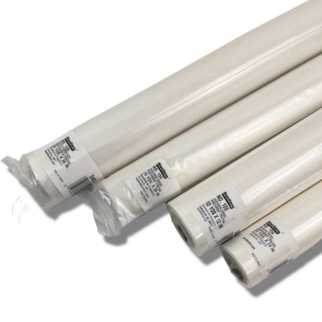Bienfang No. 100 White Parchment Paper Pads & Rolls - GS Direct, Inc.