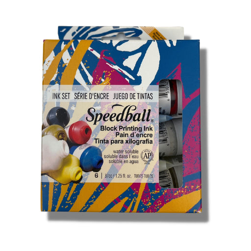 Speedball Fabric Block Printing Ink Set