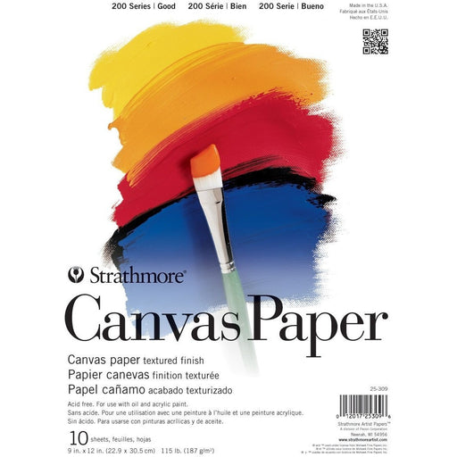 Strathmore 200 Series Canvas Paper Pad
