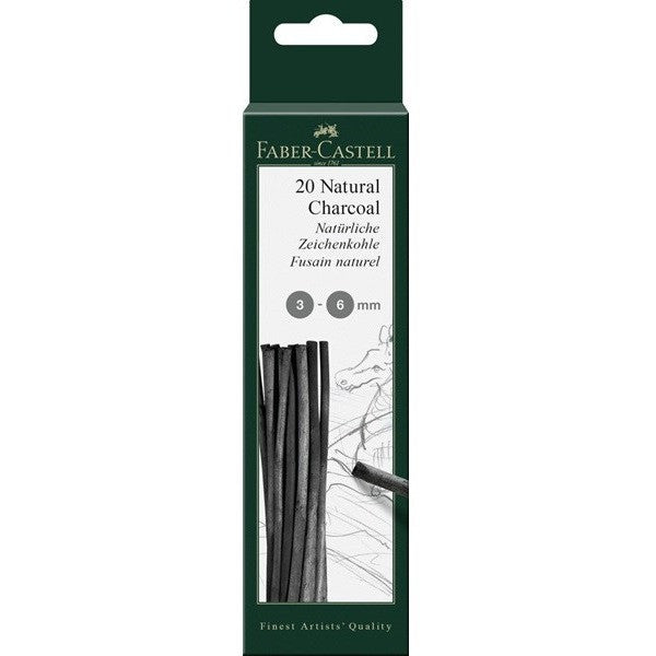 Faber Castell Pitt Natural Charcoal Sticks