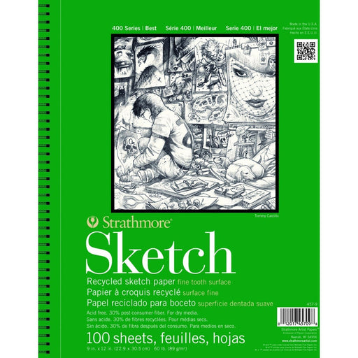 Pen + Gear Create A Cover Sketch Diary, 70 Sheets, 8.5