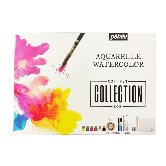 Pebeo Fine Watercolour Collection Box