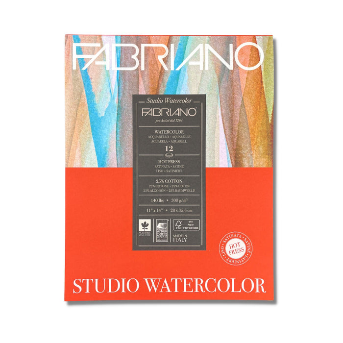 Fabriano Watercolour Pads hot press large