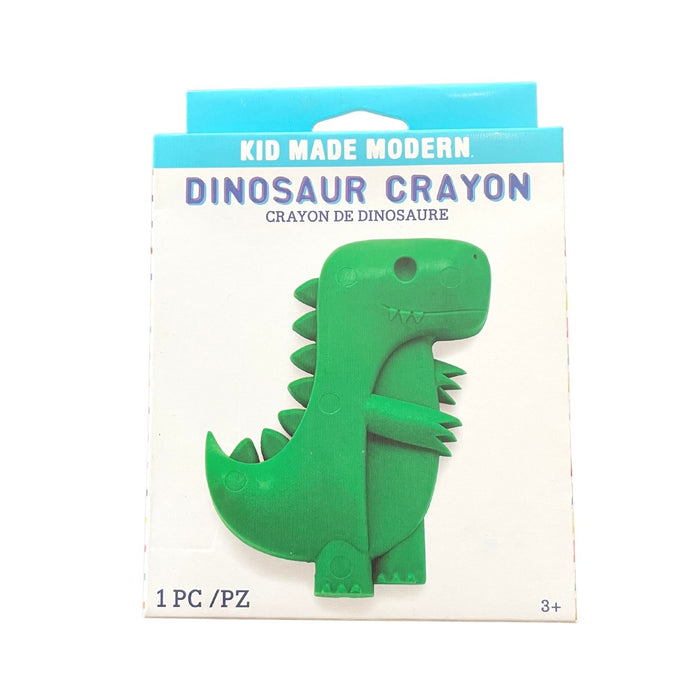 Kid Made Modern Green Dinosaur Crayon