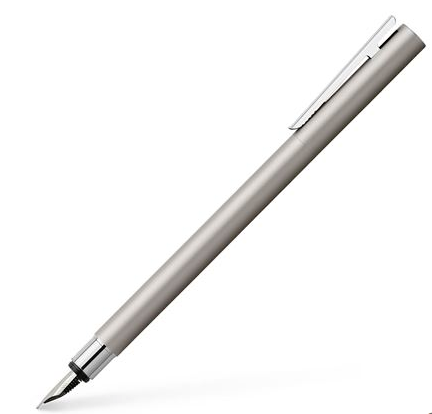 Faber-Castel Fountain Pen Neo Slim - Stainless Steal, Matte (discontinued)