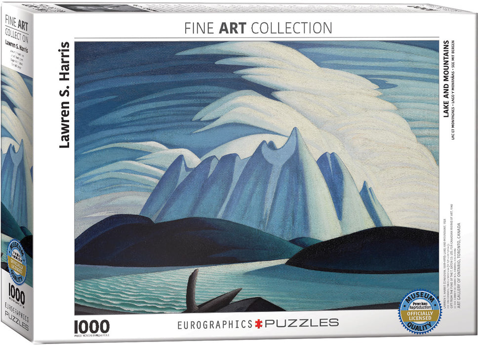 Lake and Mountains Lawren S. Harris Puzzle